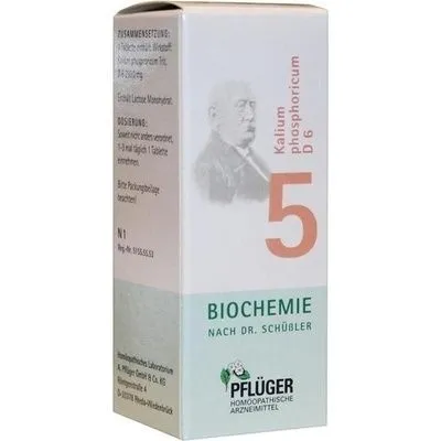 BIOCHEMIE Pflüger 5 Kalium phosphoricum D 6 Tabl. 100 St