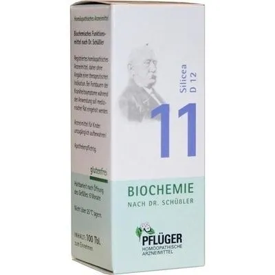 BIOCHEMIE Pflüger 11 Silicea D 12 Tabletten 100 St