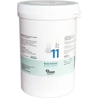 BIOCHEMIE Pflüger 11 Silicea D 12 Tabletten 4000 St