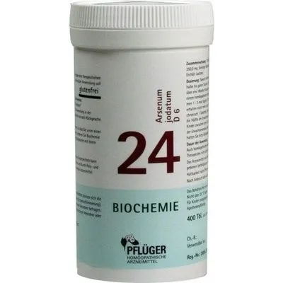 BIOCHEMIE Pflüger 24 Arsenum jodatum D 6 Tabletten 400 St
