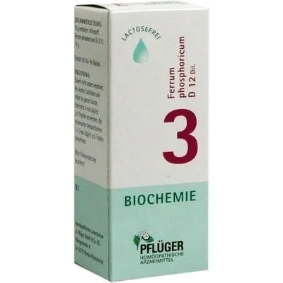 BIOCHEMIE Pflüger 3 Ferrum phosphoricum D 12 Tro. 30 ml