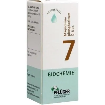 BIOCHEMIE Pflüger 7 Magnesium phosphoricum D 6 Tro 30 ml