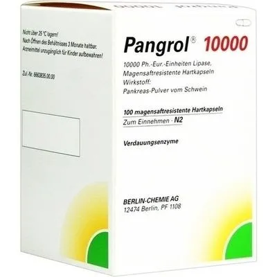 PANGROL 10.000 Hartkps.m.magensaftr.überz.Pell. 100 St