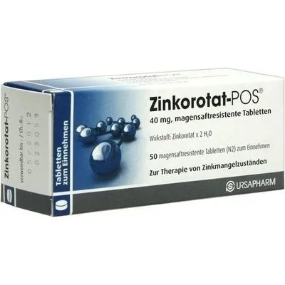 ZINKOROTAT POS magensaftresistente Tabletten 50 St