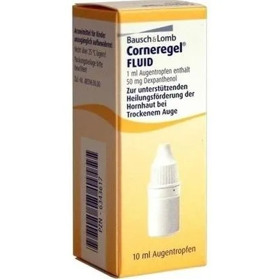 CORNEREGEL Fluid Augentropfen 10 ml