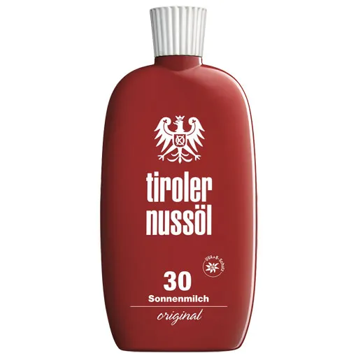 TIROLER NUSSÖL orig.Sonnenmilch wasserfest LSF 30 150 ml