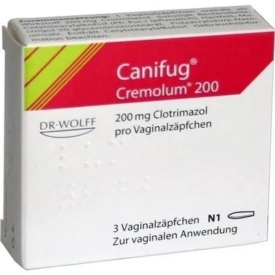 CANIFUG Cremolum 200 Vaginalsuppositorien 3 St