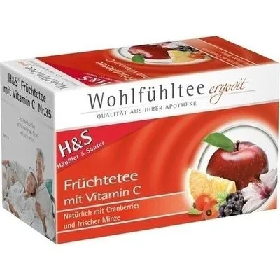 H&S Früchte mit Vitamin C Filterbeutel 20X2.7 g