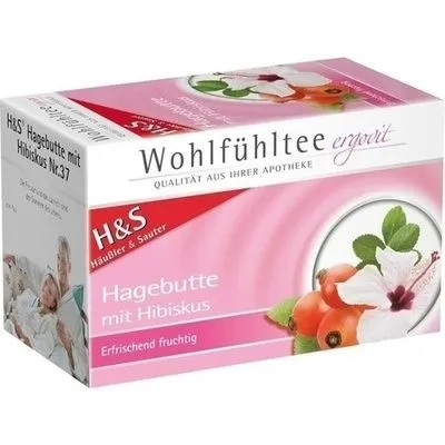 H&S Hagebutte mit Hibiskus Filterbeutel 20X3.0 g