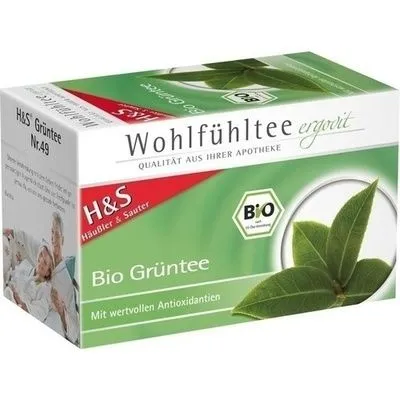 H&S Bio Grüntee Filterbeutel 20X2.0 g