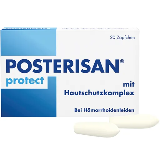 POSTERISAN protect Suppositorien 20 St