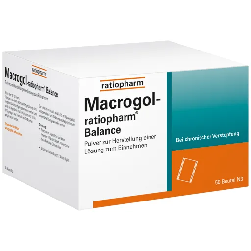MACROGOL-ratiopharm Balance Plv.z.H.e.L.z.Einn. 50 St