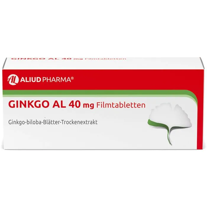 Ginkgo AL 40 mg Filmtabletten bei altersbedingten Gedächtniseinbußen mit leichter Demenz 120 St