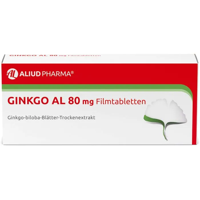 Ginkgo AL 80 mg Filmtabletten bei altersbedingten Gedächtniseinbußen mit leichter Demenz 60 St