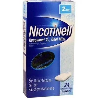 NICOTINELL Kaugummi Cool Mint 2 mg 24 St
