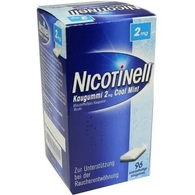 NICOTINELL Kaugummi Cool Mint 2 mg 96 St