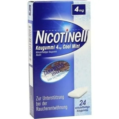 NICOTINELL Kaugummi Cool Mint 4 mg 24 St