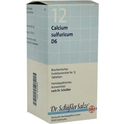 BIOCHEMIE DHU 12 Calcium sulfuricum D 6 Tabletten 420 St