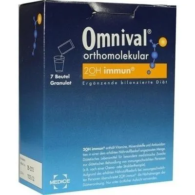 OMNIVAL orthomolekul.2OH immun 7 TP Granulat 7 St