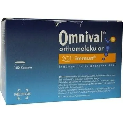 OMNIVAL orthomolekul.2OH immun 30 TP Kapseln 150 St