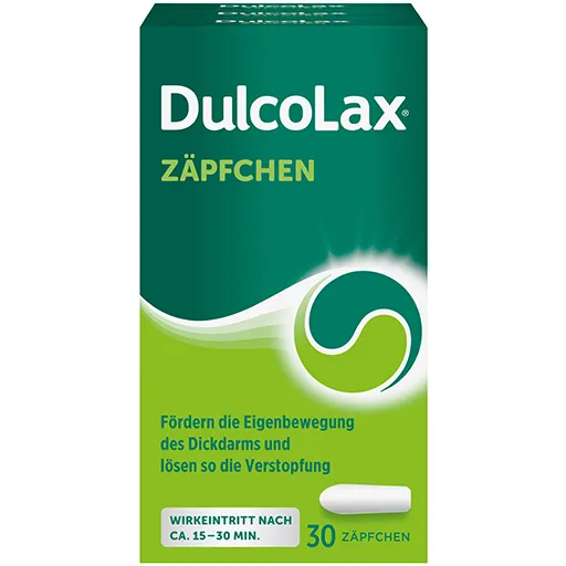 DULCOLAX 10 mg Zäpfchen 30 St
