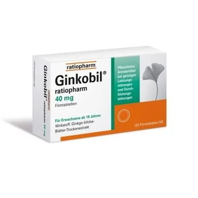 GINKOBIL-ratiopharm 40 mg Filmtabletten 120 St