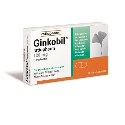 GINKOBIL-ratiopharm 120 mg Filmtabletten 30 St