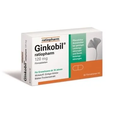 GINKOBIL-ratiopharm 120 mg Filmtabletten 60 St
