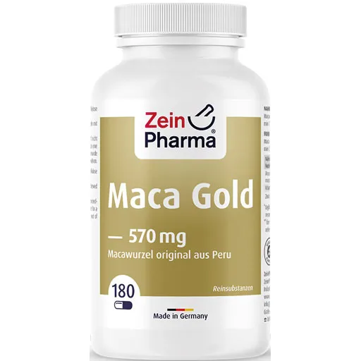 MACA GOLD vegetarische Kapseln plus Zink+Vit.C 180 St