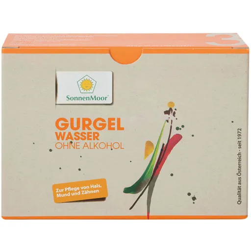 GURGELWASSER ohne Alkohol SonnenMoor 3X100 ml