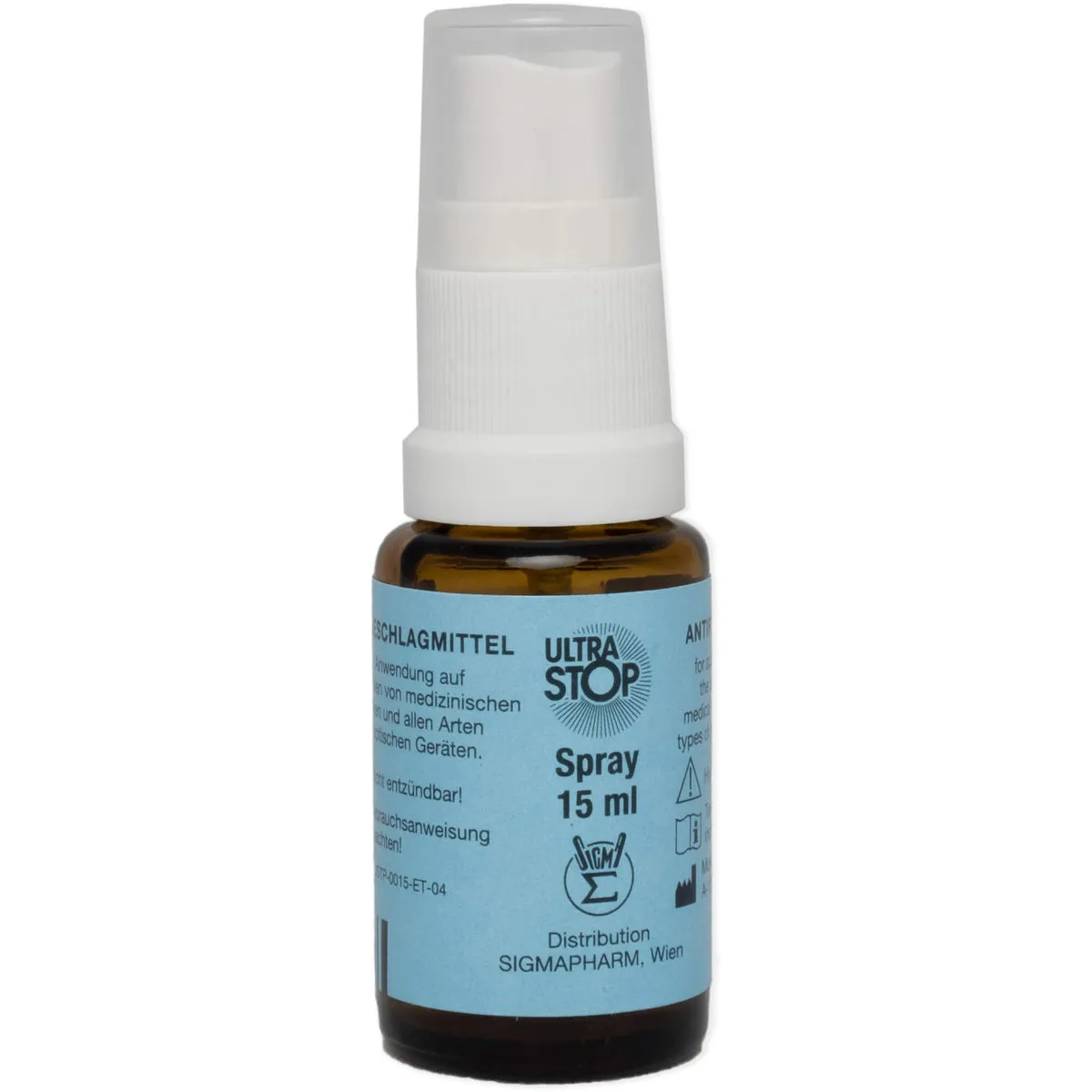 ULTRA STOP Spray verhindert das Beschlagen der Oberflächen von Optiken, 1 St. Packung