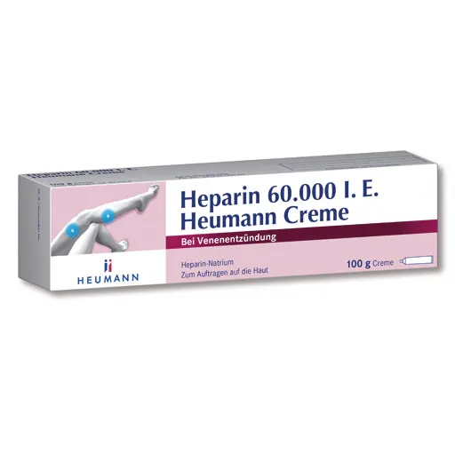 HEPARIN 60.000 I.E. Heumann Creme 100 g