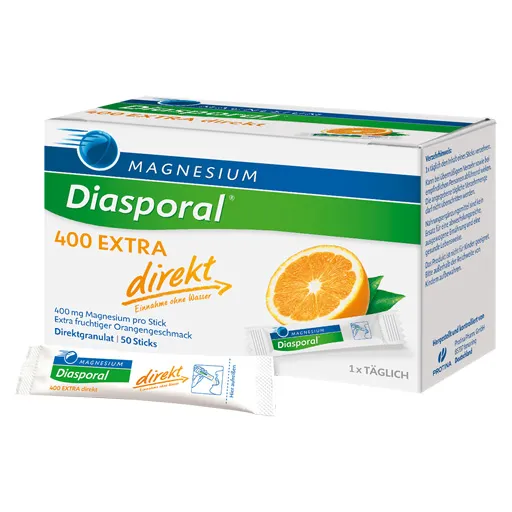 MAGNESIUM-DIASPORAL 400 Extra direkt D.-granulat 50 St