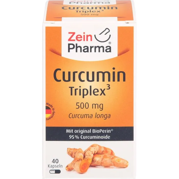 CURCUMIN-TRIPLEX3 500 mg/Kap.95% Curcumin+BioPerin 40 Stück