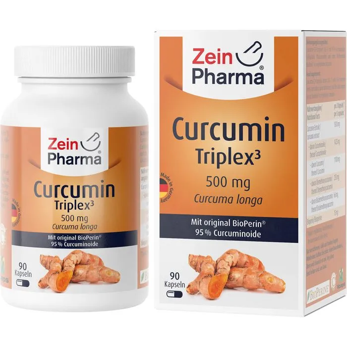 CURCUMIN-TRIPLEX3 500 mg/Kap.95% Curcumin+BioPerin 90 Stück