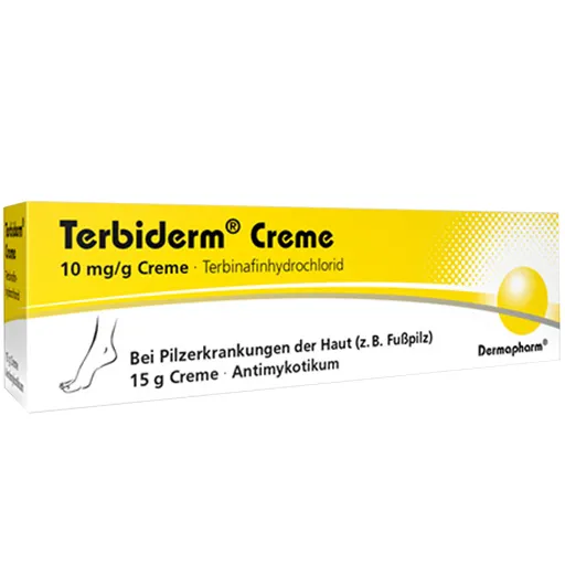TERBIDERM 10 mg/g Creme 15 g