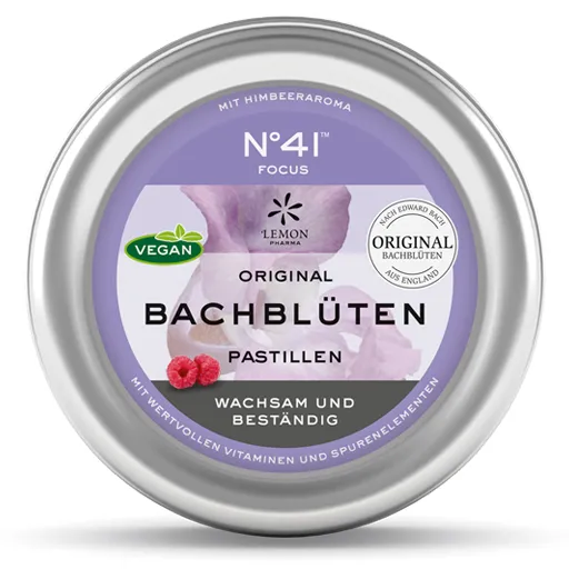 KONZENTRATION Bachblütenpastillen nach Dr.Bach 50 g