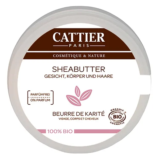 CATTIER Sheabutter 100% biologisch 100 g