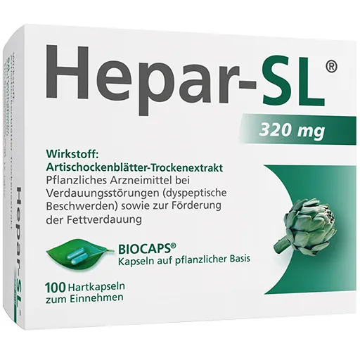 HEPAR-SL 320 mg Hartkapseln 100 St