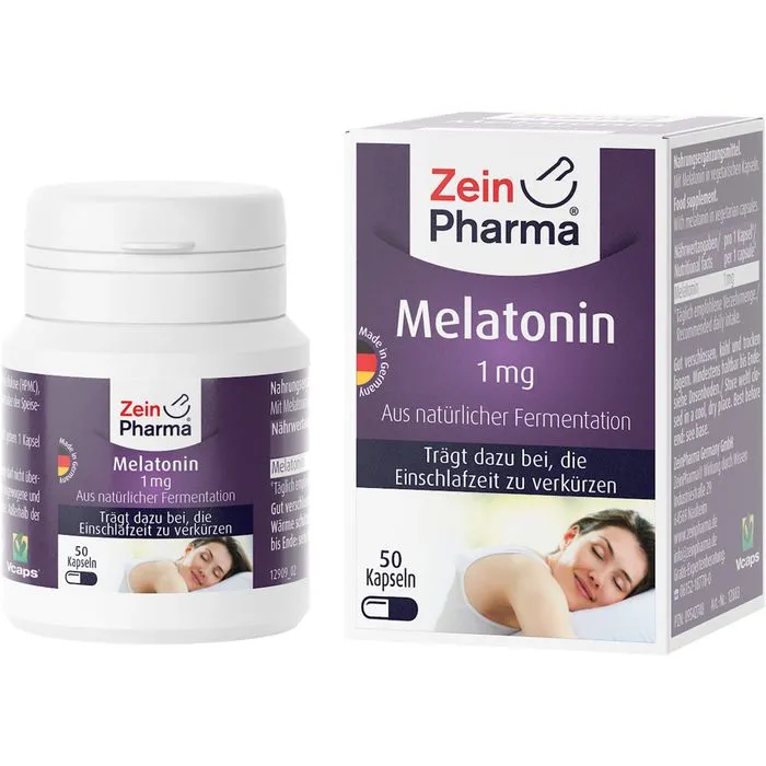 MELATONIN KAPSELN 1 mg 50 Stück