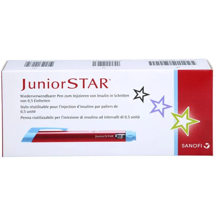 JUNIORSTAR Injektionsgerät rot 1 St