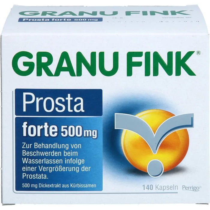 GRANU FINK Prosta forte 500 mg Hartkapseln 140 St