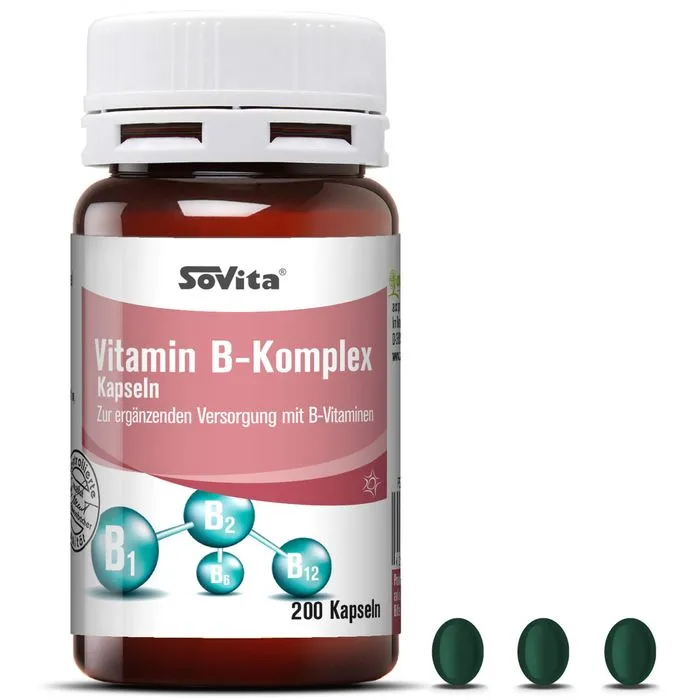 SOVITA ACTIVE Vitamin B Komplex Kapseln 200 Stück
