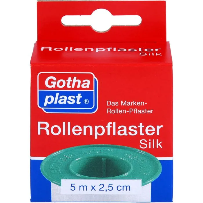 ROLLENPFLASTER Silk 2,5 cmx5 m Euro 1 St