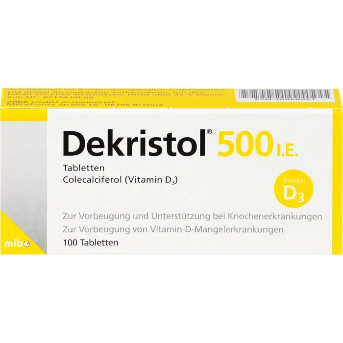 DEKRISTOL 500 I.E. Tabletten 100 St