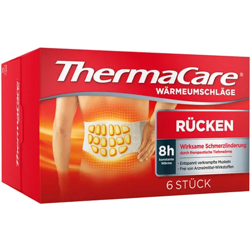 THERMACARE Rückenumschläge S-XL z.Schmerzlind. 6 St