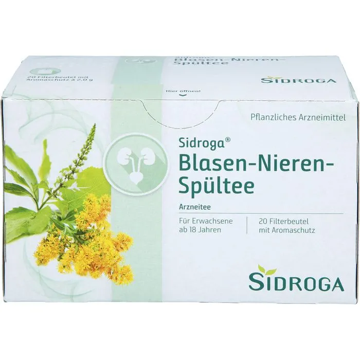 SIDROGA Blasen-Nieren-Spültee Filterbeutel 20X2.0 g