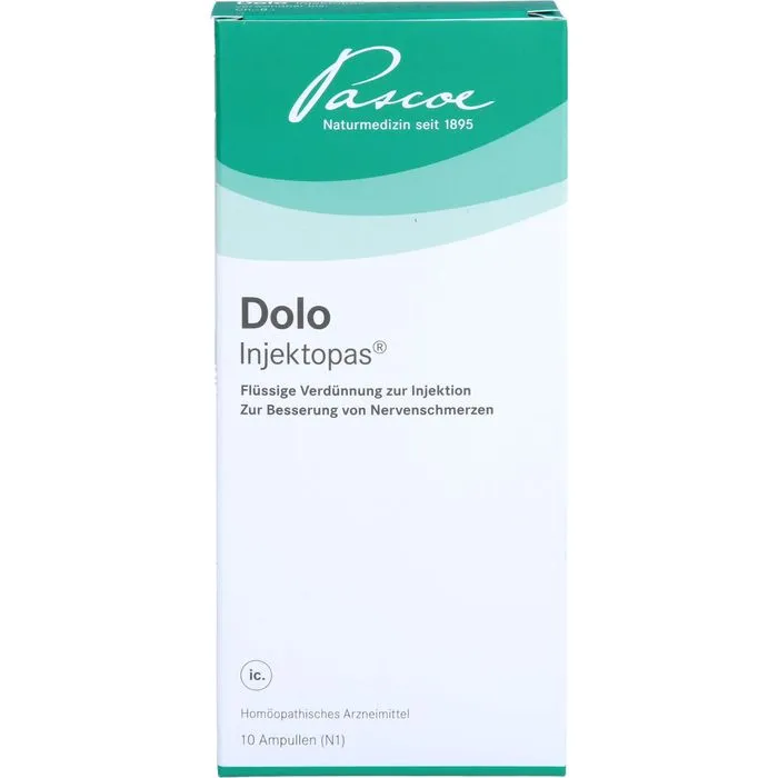 DOLO INJEKTOPAS Ampullen 10 St