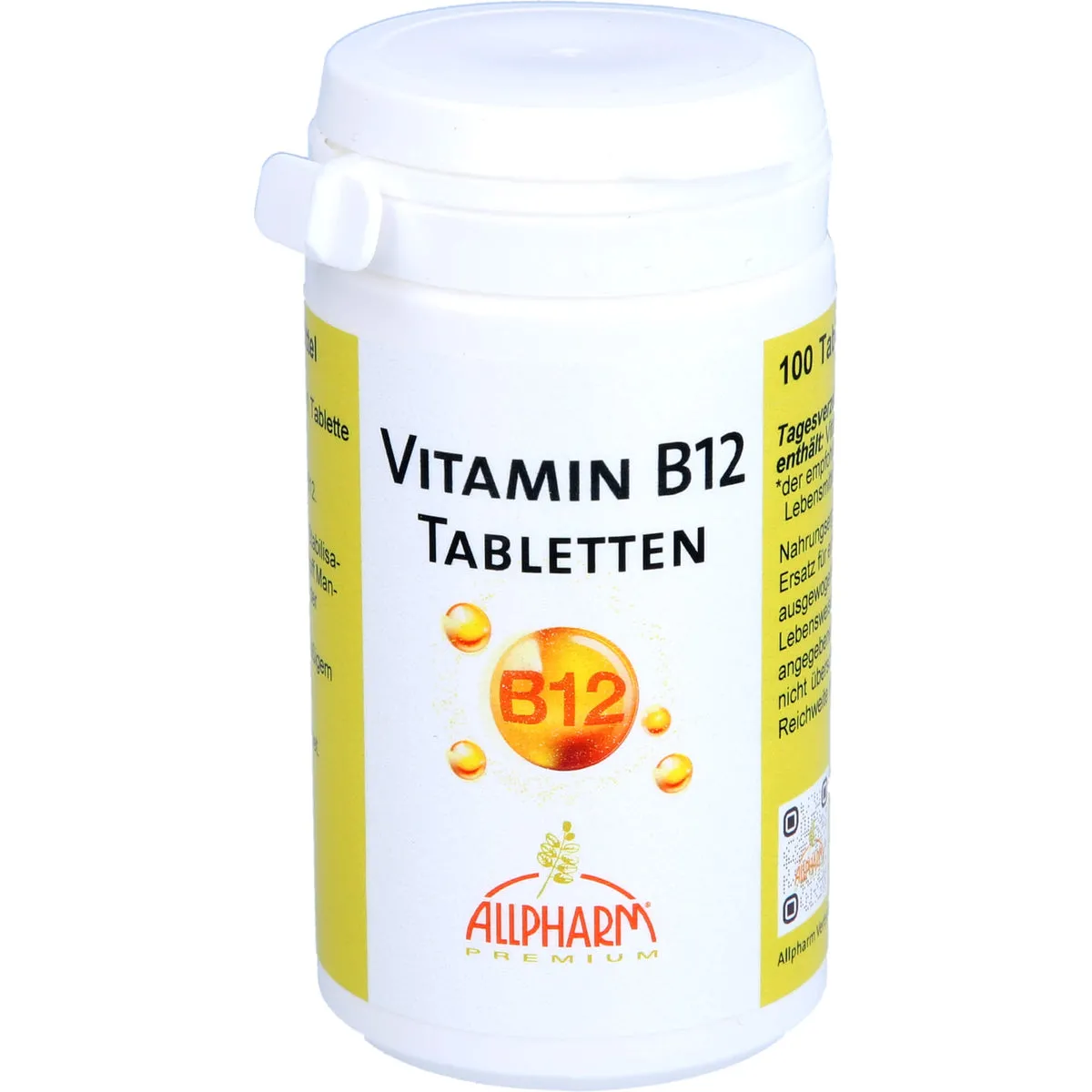 ALLPHARM Vitamin B12 Premium Tabletten, 100 St. Tabletten