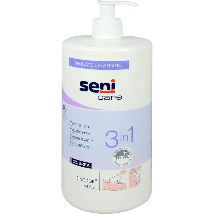 SENI care Waschcreme 3in1 mit Urea 1000 ml